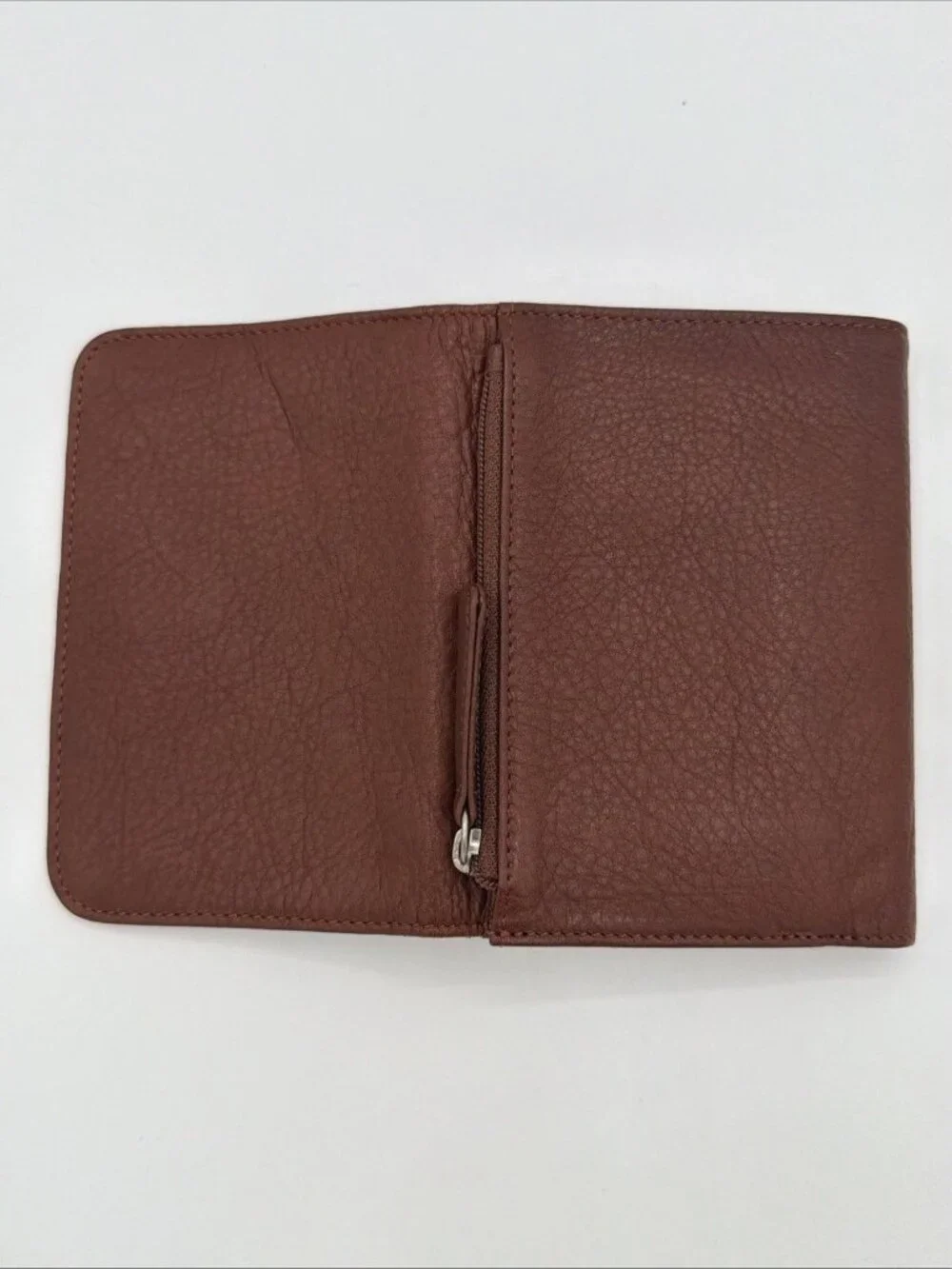 Osgoode Marley Leather Wallet, 17 Card Slots Pockets, Snap Closure, Brandy Color